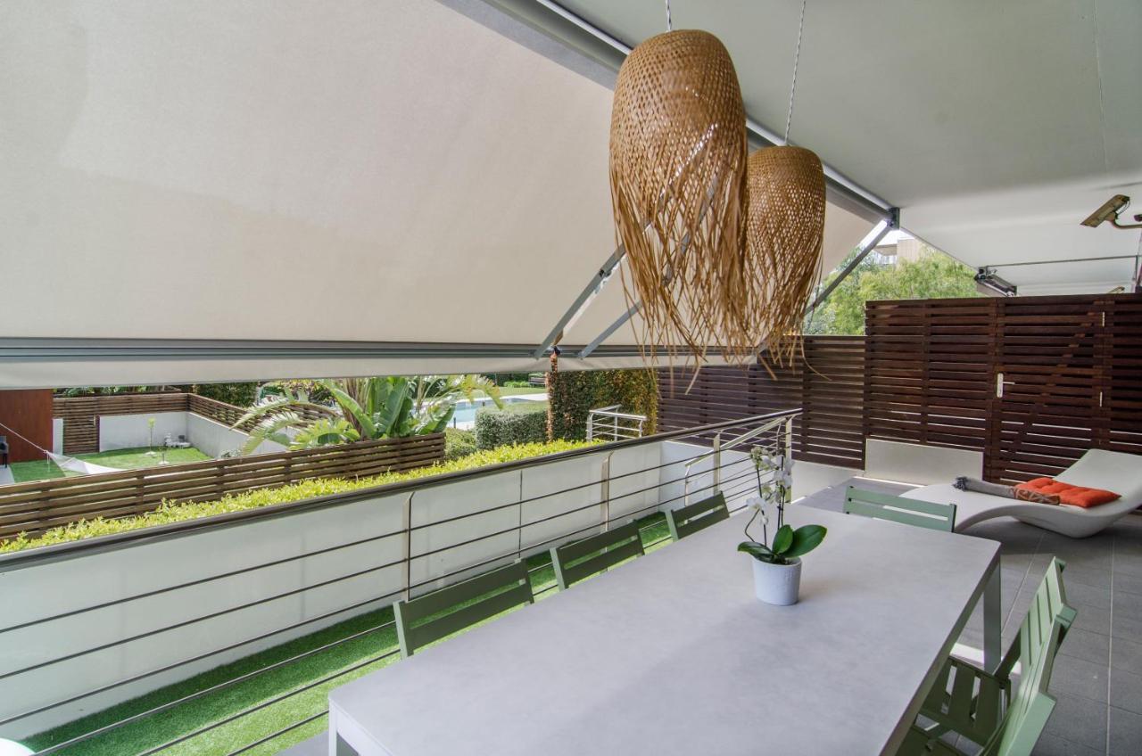 Sitges Spaces Garden Paradise 3 Bedroom, 3 Bathroom, Huge Private Garden-Terrace, Pool- Sleeps Up To 8 Luaran gambar